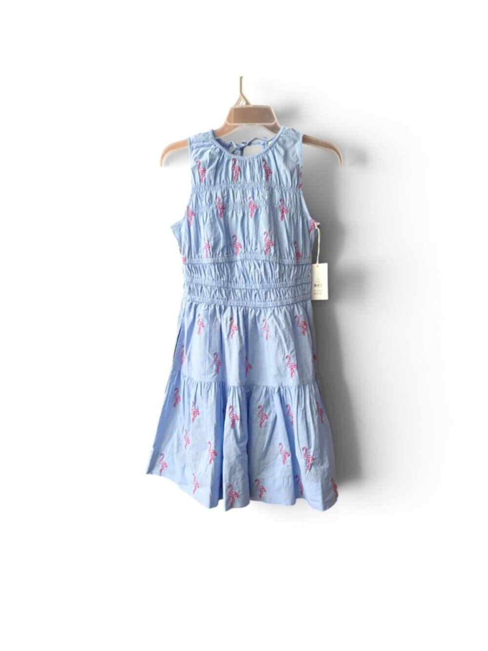 Women's DRP WST Mini Dress, Free Assembly, XS& XL , Polished Blue, NWT